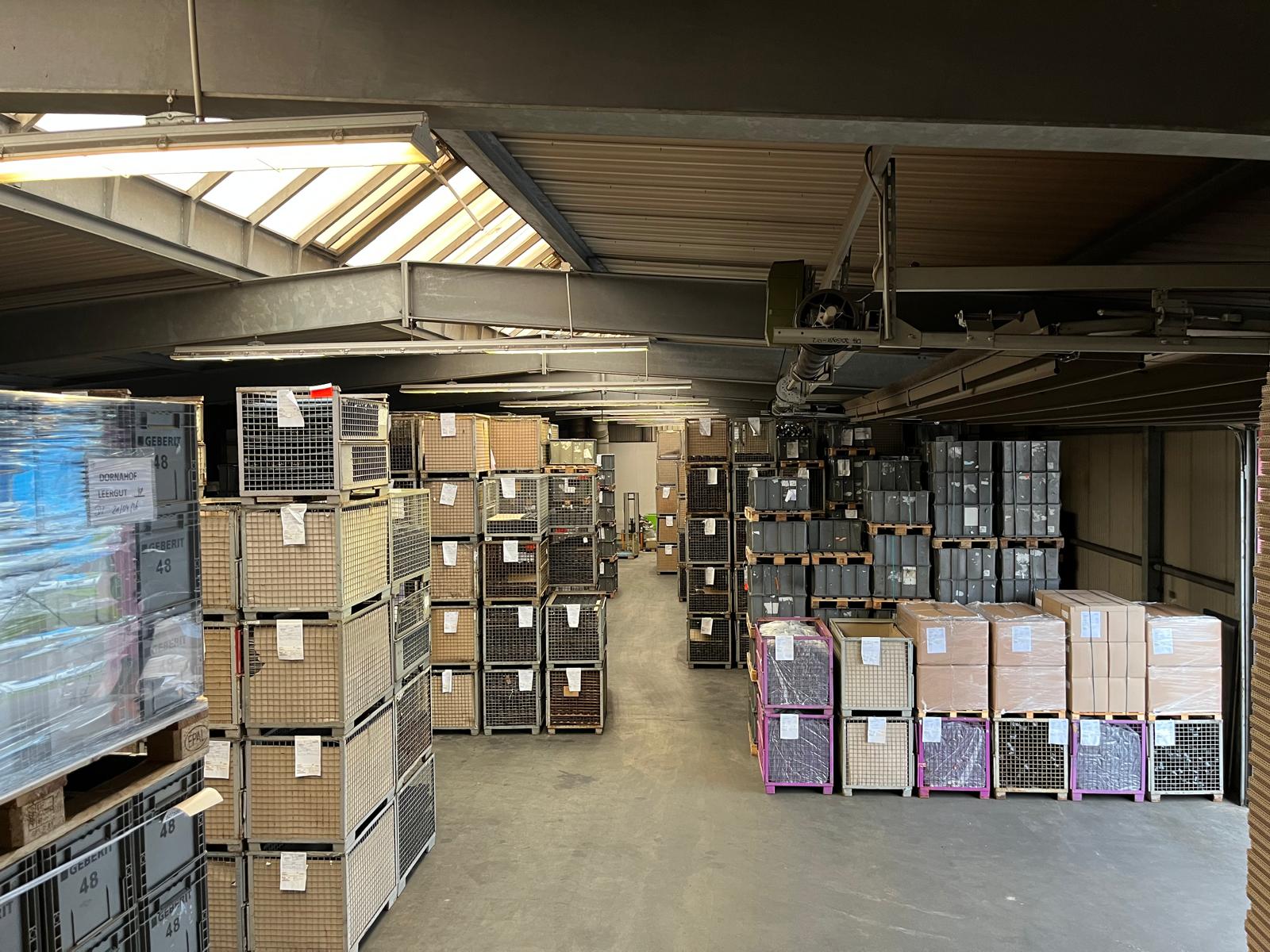 Lager- und Logistikbereich am Standort Nienburg/Weser